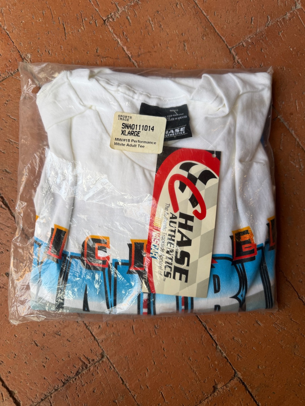 NWT Vintage Y2K Michael Waltrip #15 NAPA NASCAR Chase Authentics T-Shirt XL